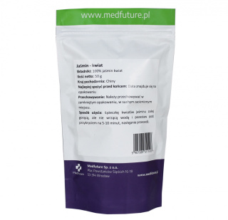 Jaśmin kwiat suszony 50 g - Medfuture