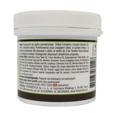 Maść borsucza - 125 ml Maść borsucza - 125 ml