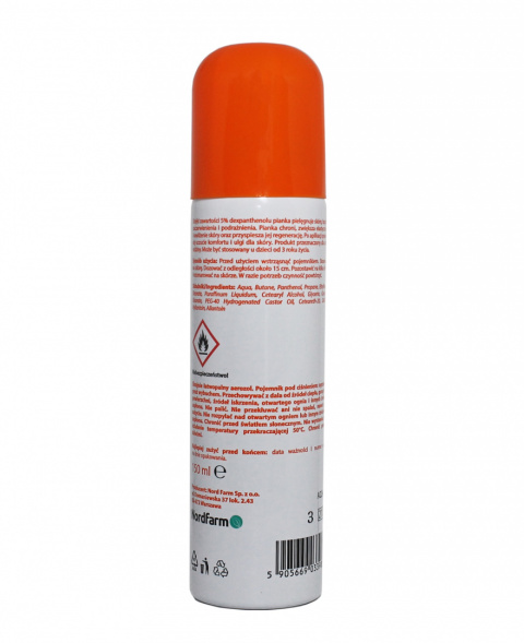 Panthenol pianka na oparzenia 150 ml - NodFarm Panthenol pianka na oparzenia 150 ml - NodFarm
