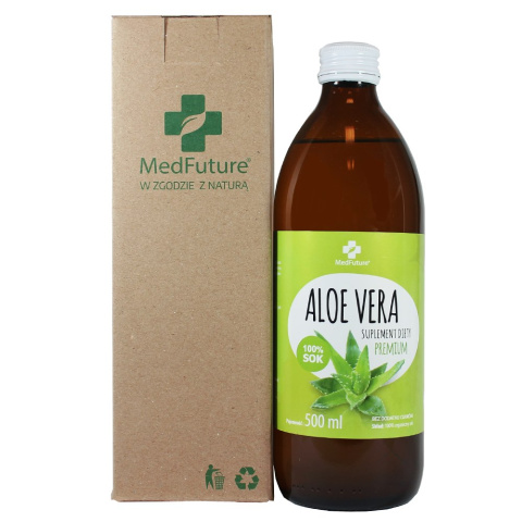 sok z aloesem 500 ml z opakowaniem medfuture sok z aloesem 500 ml z opakowaniem medfuture