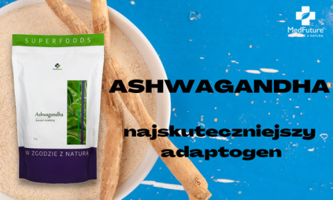 Ashwagandha korzeń mielony 50 g - Medfuture Ashwagandha korzeń mielony 50 g - Medfuture
