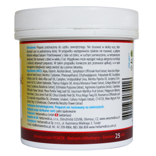 Końska maść FORTE chłodząca 250 ml - Herbamedicus