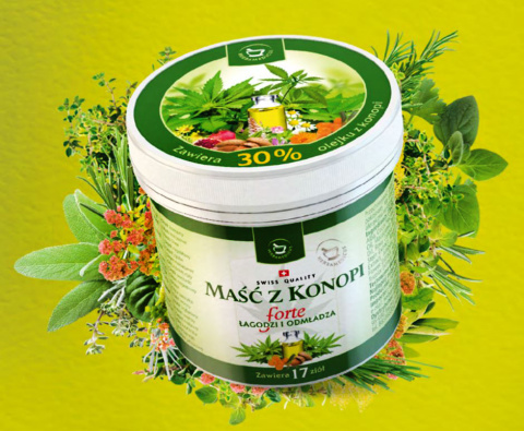 Maść z Konopi Forte 125 ml - Herbamedicus Maść z Konopi Forte 125 ml - Herbamedicus