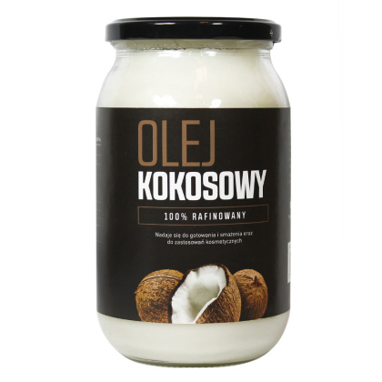 Olej Kokosowy Rafinowany 900 ml - Medfuture