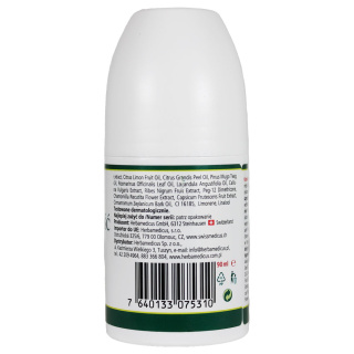 Roll-on Końska maść z konopiami rozgrzewająca 90 ml - Herbamedicus