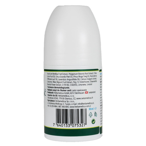 Roll on końska maść z konopiami chłodząca 90 ml - Herbamedicus Roll on końska maść z konopiami chłodząca 90 ml - Herbamedicus