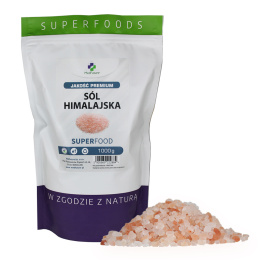 Sól Himalajska różowa gruba 100% naturalna 1 kg - Medfuture