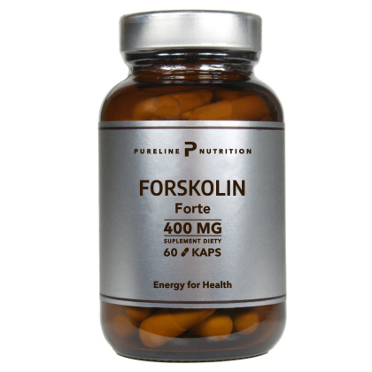 Forskolin ekstrakt z korzenia 60 kapsułek - Pureline Nutrition (Pokrzywa indyjska)