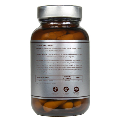 Medfuture - Guarana ekstrakt 500 mg - 60 kapsułek Medfuture - Guarana ekstrakt 500 mg - 60 kapsułek