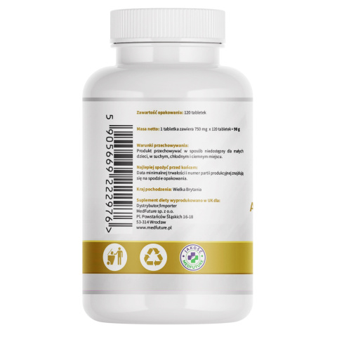 Medfuture - KELP 500 mg - 120 tabletek Medfuture - KELP 500 mg - 120 tabletek