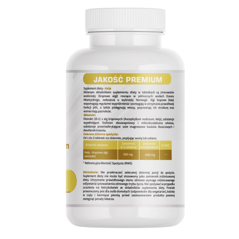 Medfuture - KELP 500 mg - 120 tabletek Medfuture - KELP 500 mg - 120 tabletek