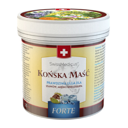 Końska maść chłodząca Forte 500 ml - Herbamedicus