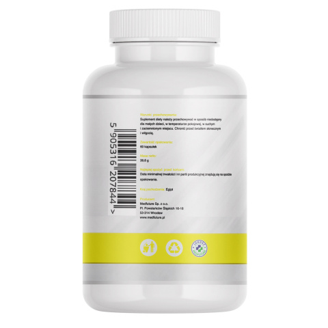 Kozieradka ekstrakt - 650 mg - 60 kapsułek - Medfuture Kozieradka ekstrakt - 650 mg - 60 kapsułek - Medfuture