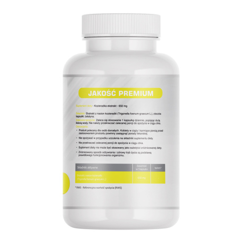 Kozieradka ekstrakt - 650 mg - 60 kapsułek - Medfuture Kozieradka ekstrakt - 650 mg - 60 kapsułek - Medfuture