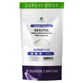 Ksylitol fiński 250 g - Medfuture (Cukier brzozowy)