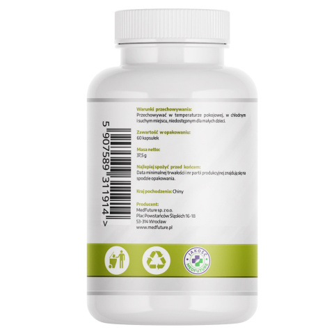 Kwercetyna (Sophora Japonika) - ekstrakt 500 mg - 60 kapsułek Kwercetyna (Sophora Japonika) - ekstrakt 500 mg - 60 kapsułek
