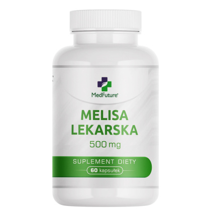 Melisa lekarska Ekstrakt 500 mg 60 kapsułek - Medfuture