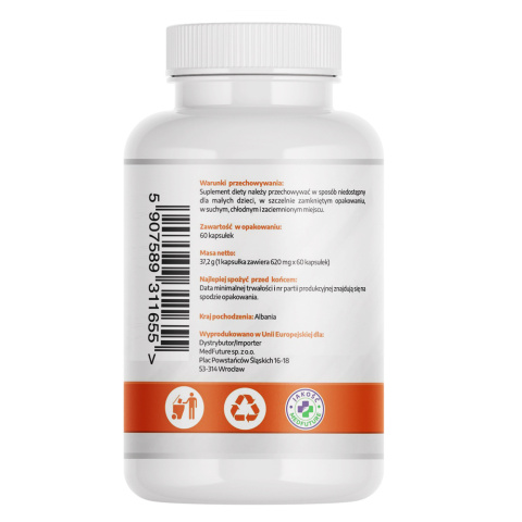 MedFuture - Miodunka lekarska 500 mg - 60 kapsułek MedFuture - Miodunka lekarska 500 mg - 60 kapsułek