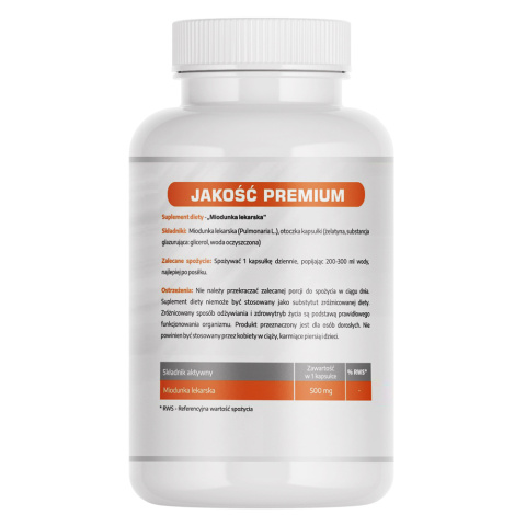 MedFuture - Miodunka lekarska 500 mg - 60 kapsułek MedFuture - Miodunka lekarska 500 mg - 60 kapsułek