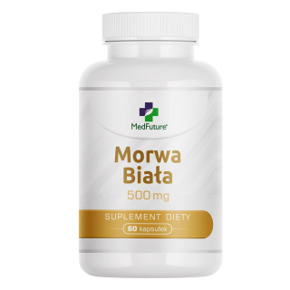 Morwa biała Ekstrakt 500 mg 60 kapsułek - Medfuture