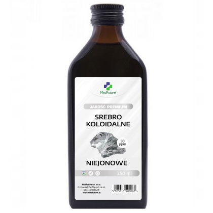 Niejonowe srebro koloidalne 50 ppm - 250 ml - Medfuture