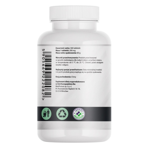 Spirulina Organic BIO - 300 tabletek - Medfuture Spirulina Organic BIO - 300 tabletek - Medfuture