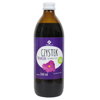 Sok z ziela czystka - naturalny, bez cukru - 500 ml