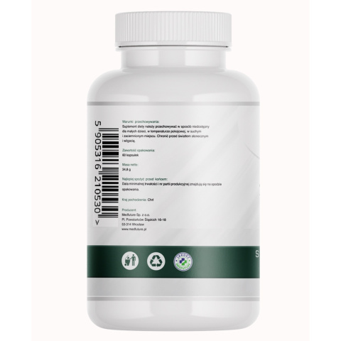 Spirulina Organic BIO - 60 kapsułek - Medfuture Spirulina Organic BIO - 60 kapsułek - Medfuture