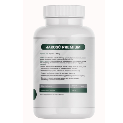 Spirulina Organic BIO - 60 kapsułek - Medfuture Spirulina Organic BIO - 60 kapsułek - Medfuture