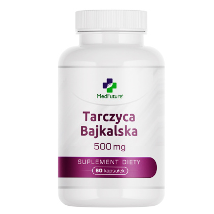 Tarczyca Bajkalska Ekstrakt 500 mg 60 kapsułek - Medfuture