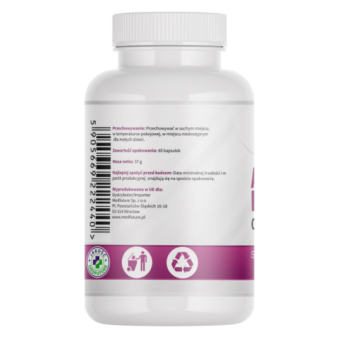 MedFuture Acai Berry oryginal esktrakt 2000mg, suplement diety 60 kapsułek MedFuture Acai Berry oryginal esktrakt 2000mg, suplement diety 60 kapsułek