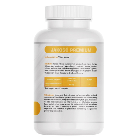 African Green Mango - 60 tabletek - MedFuture African Green Mango - 60 tabletek - MedFuture