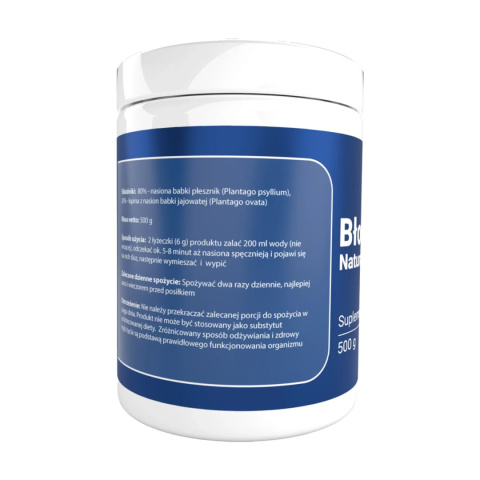 Błonnik naturalny - 500 g - MedFuture Błonnik naturalny - 500 g - MedFuture