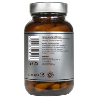 Chaga - ekstrakt 500 mg - 60 kapsułek - Pureline Nutrition