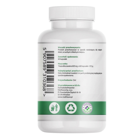 Medfuture - Chlorella 500 mg - 60 kapsułek Medfuture - Chlorella 500 mg - 60 kapsułek