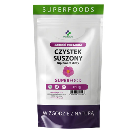 Czystek cięte suszone liście 150 g - Medfuture
