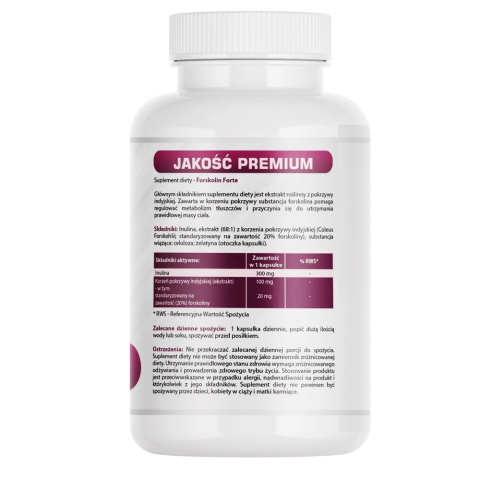 Medfuture - Forskolin FORTE - 60 kapsułek Medfuture - Forskolin FORTE - 60 kapsułek
