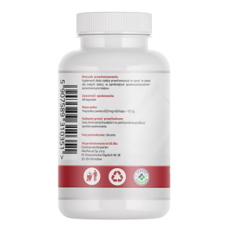 Głóg sproszkowane owoce 500 mg 60 kapsułek - Medfuture