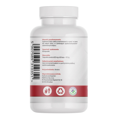 Medfuture - Głóg 500 mg - 60 kapsułek Medfuture - Głóg 500 mg - 60 kapsułek