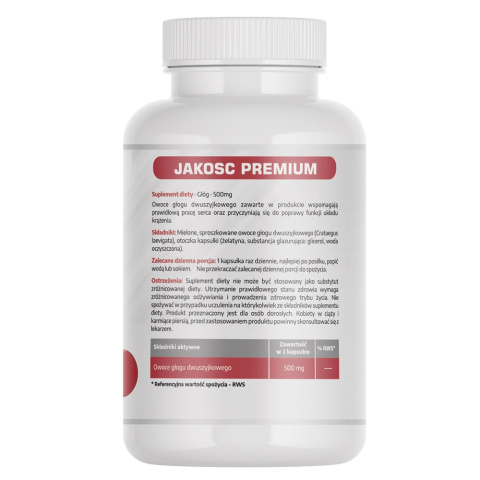 Medfuture - Głóg 500 mg - 60 kapsułek Medfuture - Głóg 500 mg - 60 kapsułek