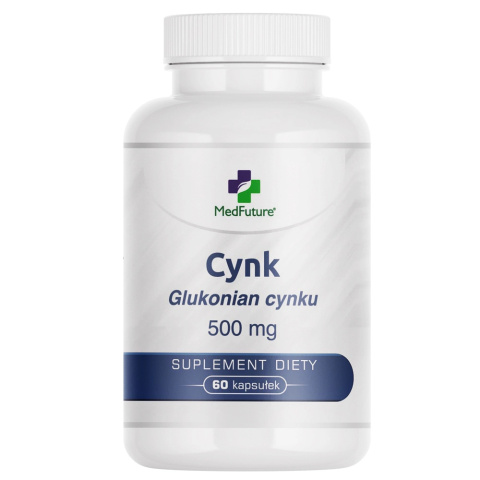 Glukonian Cynku ekstrakt 500 mg Glukonian Cynku ekstrakt 500 mg