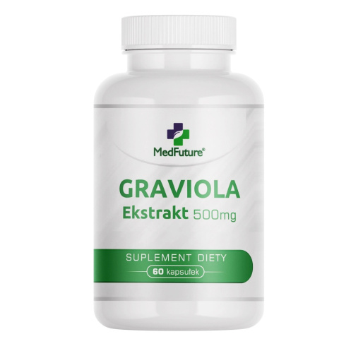 Medfuture - Graviola - ekstrakt 500 mg - 60 kapsułek Medfuture - Graviola - ekstrakt 500 mg - 60 kapsułek