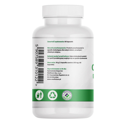 Medfuture - Graviola - ekstrakt 500 mg - 60 kapsułek Medfuture - Graviola - ekstrakt 500 mg - 60 kapsułek