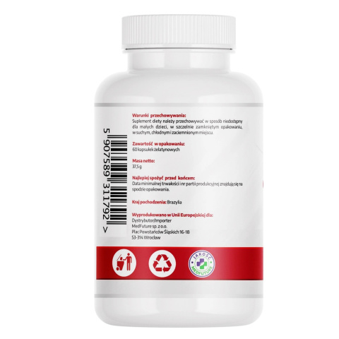 MedFuture - Guarana 500 mg - 60 kapsułek MedFuture - Guarana 500 mg - 60 kapsułek