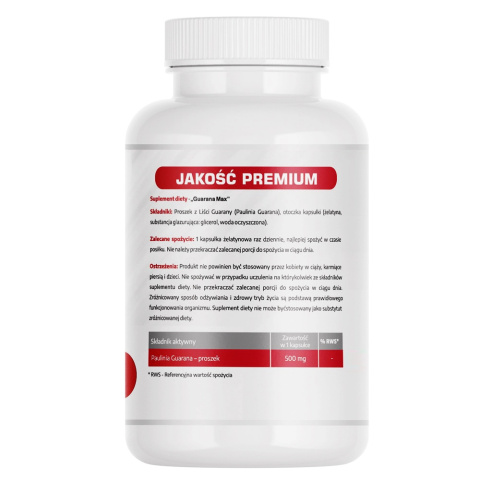 MedFuture - Guarana 500 mg - 60 kapsułek MedFuture - Guarana 500 mg - 60 kapsułek