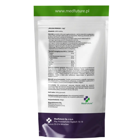 Medfuture - Inulina Premium - 1 kg Medfuture - Inulina Premium - 1 kg