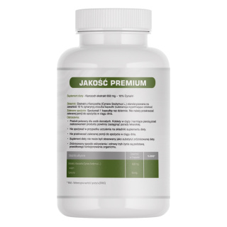 Karczoch ekstrakt 650 mg 60 kapsułek - Medfuture (10% Cynaryna)