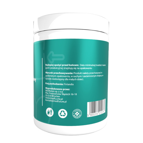 Ksylitol fiński (Cukier brzozowy) 500 g - Medfuture Ksylitol fiński (Cukier brzozowy) 500 g - Medfuture