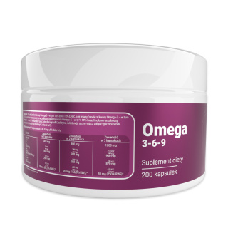 Omega 3-6-9 Max - 200 kapsułek - Medfuture