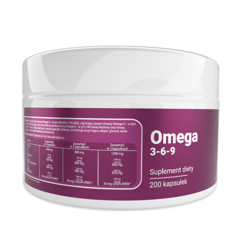 Medfuture - Omega 3-6-9 Max - 200 kapsułek Medfuture - Omega 3-6-9 Max - 200 kapsułek
